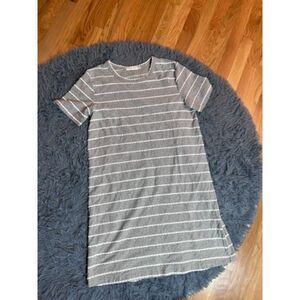 Mododoc Los Angeles Gray White Dress Size M